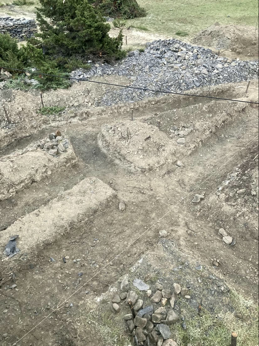 齋堂地基開挖現場