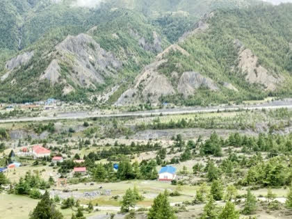 瑪南閉關園區預定地全景