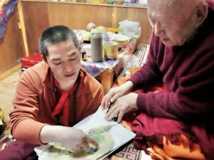 向法王報告園區總體設計