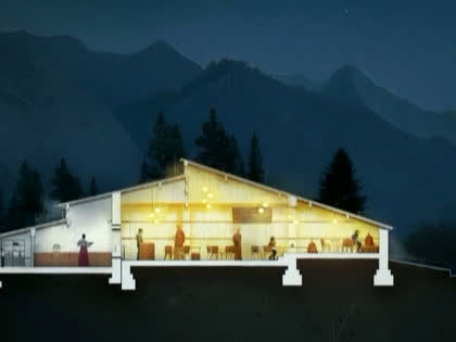 Grand Café 夜間